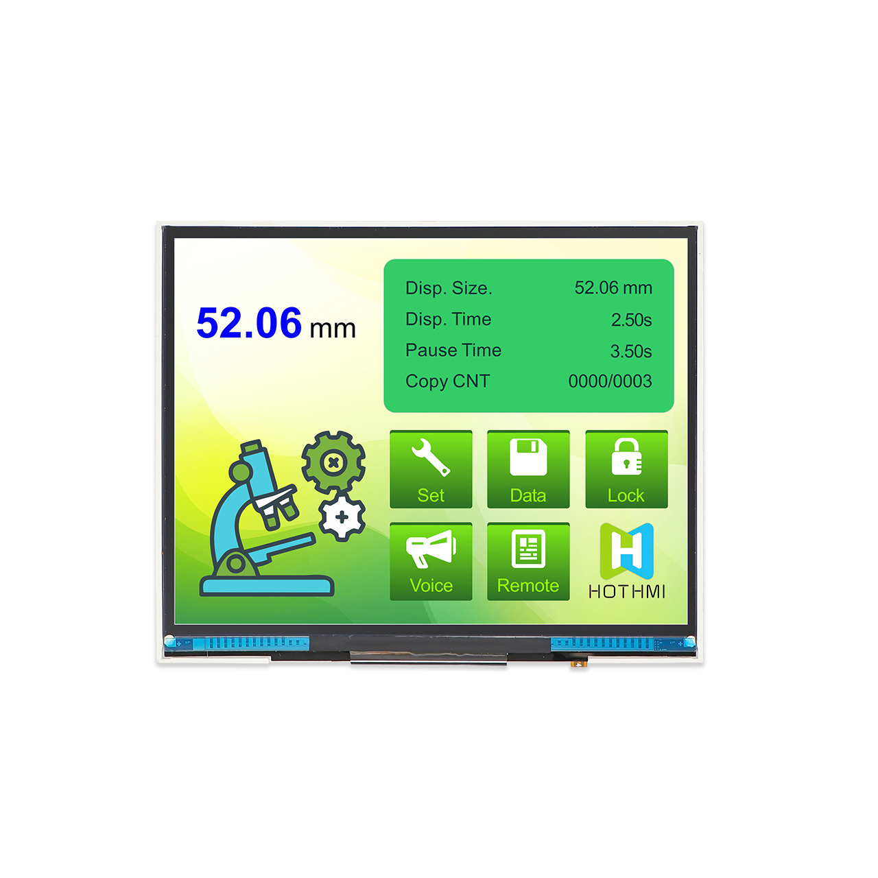 4.2-inch IPS TFT LCD display screen 1280x960 high-resolution MIPI interface GH7005 driver wide temperature industrial grade color display5.jpg