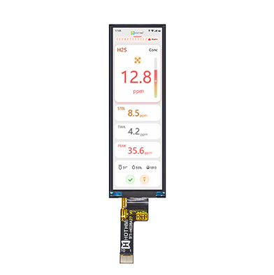 2.8-inch Bar-type TFT LCD Display (200x648 Resolution, SPI Interface)2.jpg