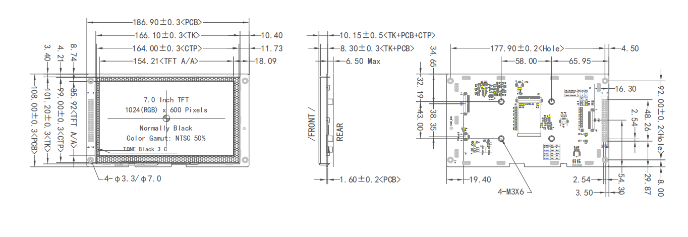 HOTLCD 7.0 inch Capacitive Touch TFT LCD Display Module.png